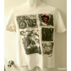 Boys Mark Ecko graphic T-shirt sz m
